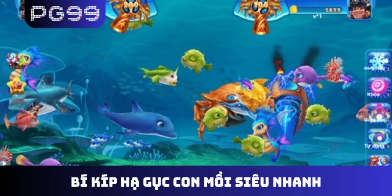 Bí kíp hạ gục con mồi siêu nhanh