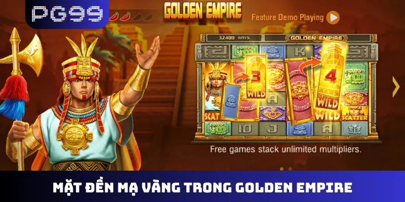Mặt đền mạ vàng trong Golden Empire